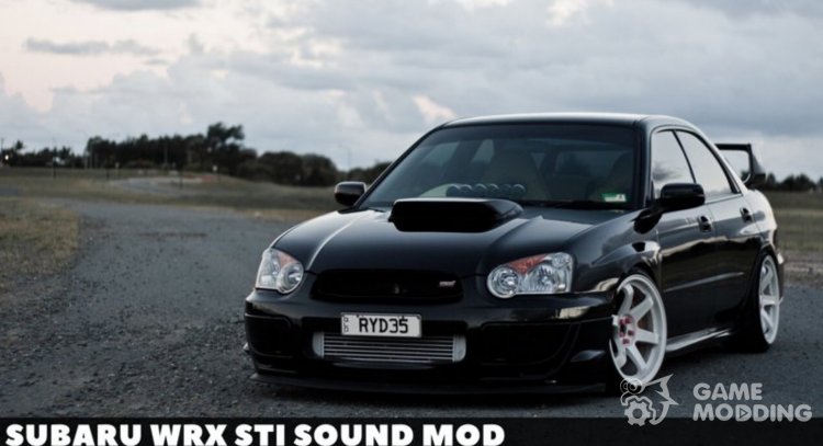 Subaru WRX STI Sound mod for GTA San Andreas