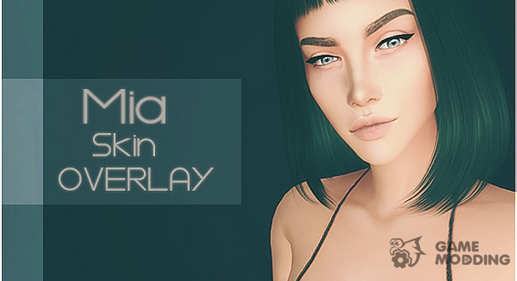 Mia Skin Overlay для Sims 4