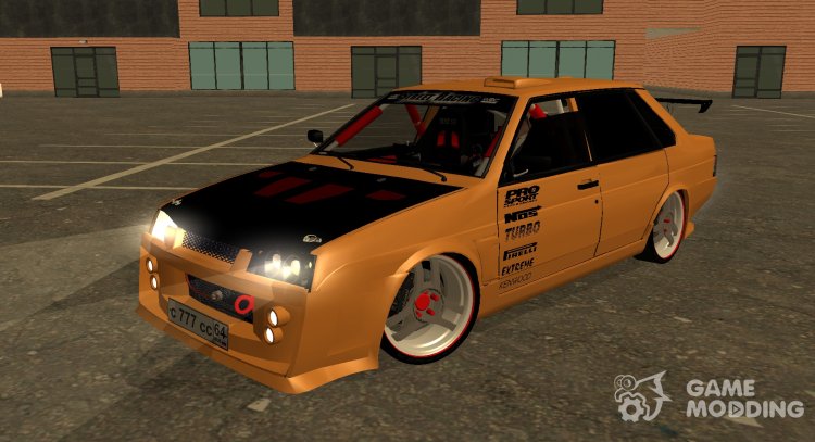 VAZ 21099 Miller-Pilot para GTA San Andreas