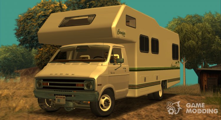 Dodge Tradesman Camper para GTA San Andreas