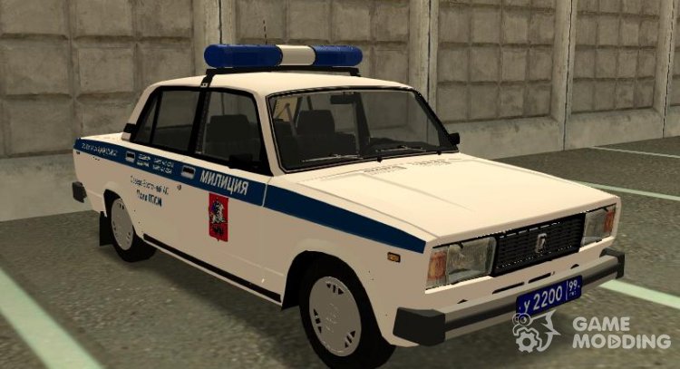 VAZ 2105 Police PPS 2001 for GTA San Andreas