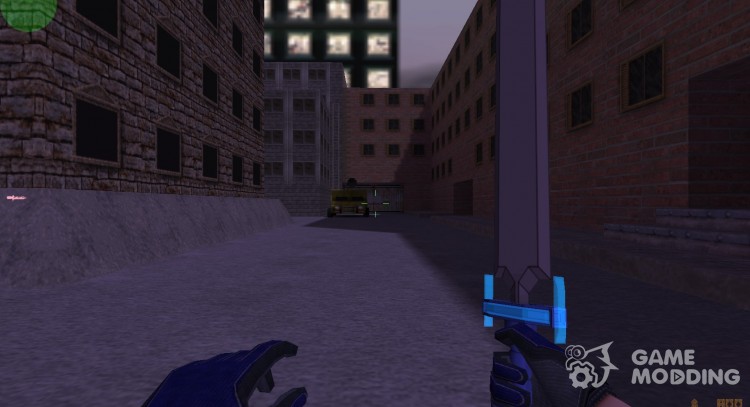 El azul de la cuchilla para Counter Strike 1.6