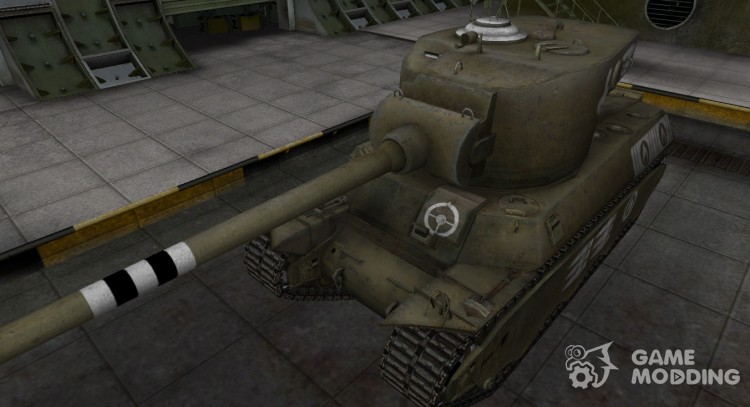Breaking through the zone, compass M6A2E1 for World Of Tanks