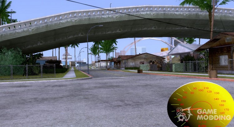 El velocímetro para GTA San Andreas
