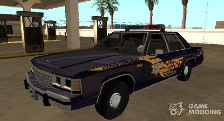 Ford LTD Crown Victoria 1991 Maricopa County Arizona Sheriff para GTA San Andreas