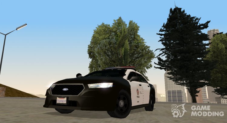 Ford Taurus LSPD(LAPD) 2014 Sa style для GTA San Andreas
