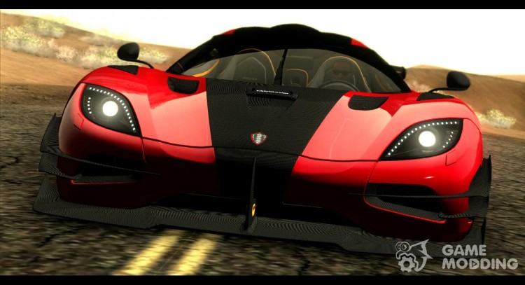 5 Koenigsegg One:1 De 2014 para GTA San Andreas