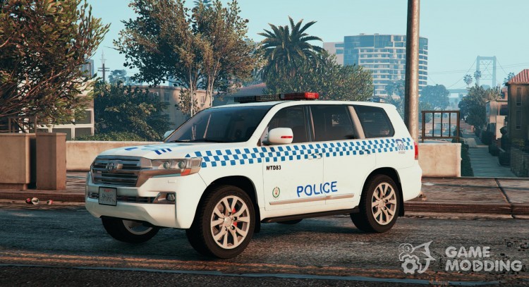 Toyota Land Cruiser NSW Police for GTA 5