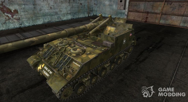 Skin for M40/M43 for World Of Tanks