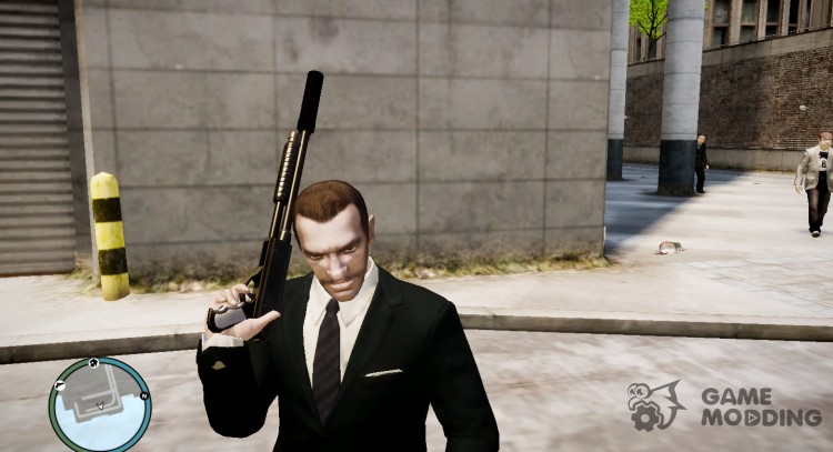 Глушитель к оружию для GTA 4