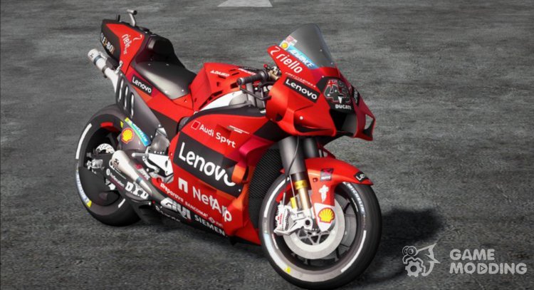 Ducati Desmosedici GP21 de 2021 para GTA San Andreas