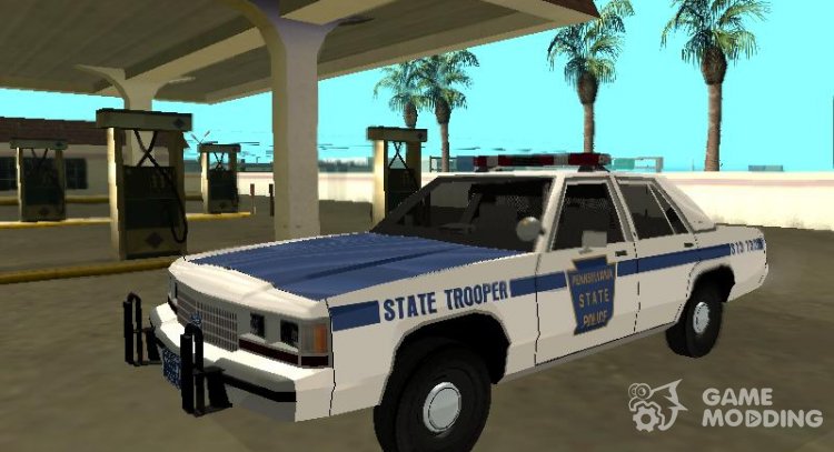 Ford LTD Crown Victoria 1991 Pennsylvania State Police para GTA San Andreas