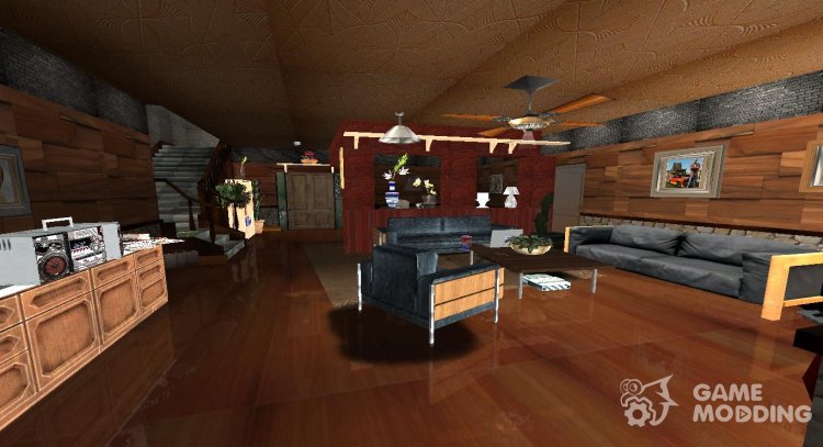 New Interior For CJ's House para GTA San Andreas