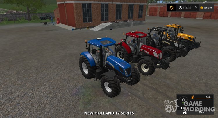 New Holland T7 Series версия 1.2.0.0 для Farming Simulator 2017