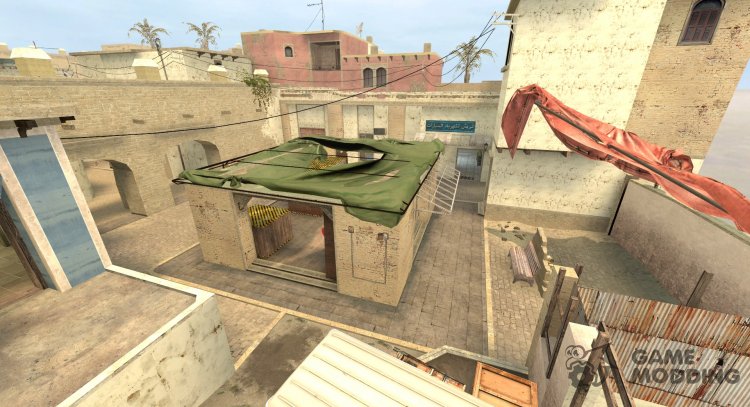 De Mirage CsGo v2 by QPCM для Counter-Strike Source