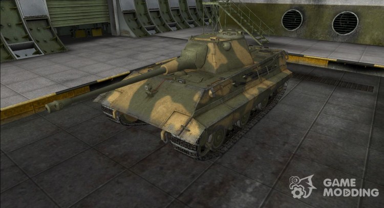 Remodelación E-50 con corteza y animación para World Of Tanks