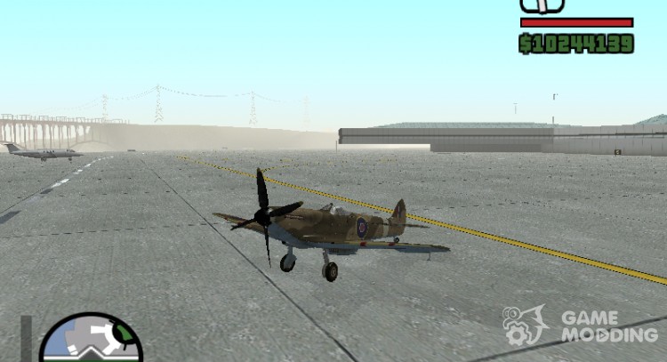 Spitfire для GTA San Andreas