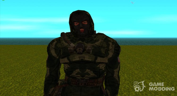 Miembro de Spectrum de S. T. A. L. K. E. R v. 2 para GTA San Andreas