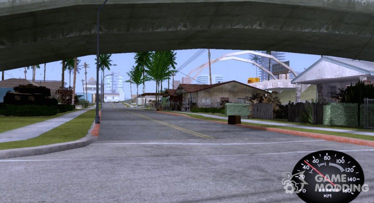 Спидометр как в 412-ом Москвиче для GTA San Andreas