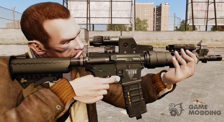 Tactical M4 v2 for GTA 4