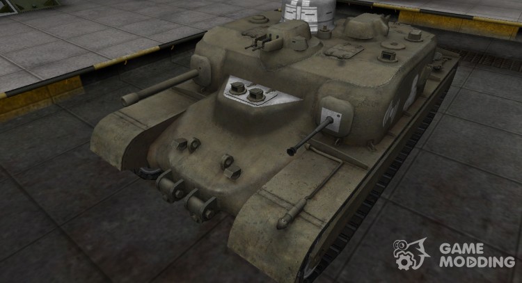 Зоны пробития контурные для AT 7 для World Of Tanks