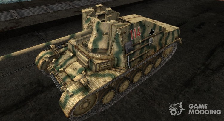 Skin for Marder II for World Of Tanks
