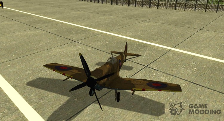 Spitfire para GTA San Andreas