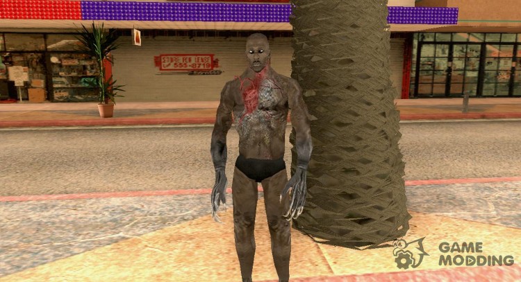 El skin de thanatos para GTA San Andreas