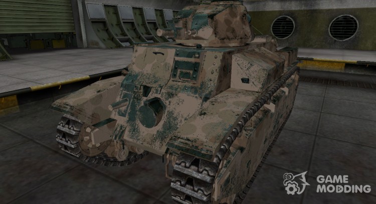 French skin for D2 for World Of Tanks