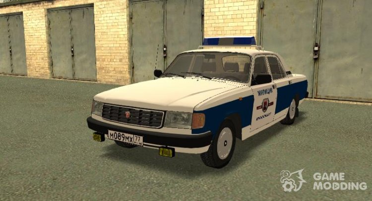 GAZ Volga 31029 Municipal police for GTA San Andreas