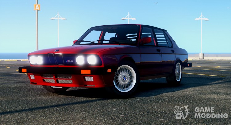 1985 BMW M5 E28 NA-spec v2.0 para GTA 5