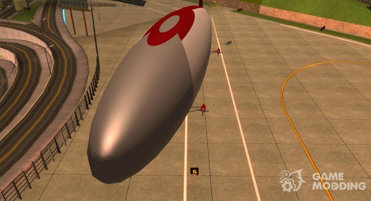 Large airship for GTA San Andreas