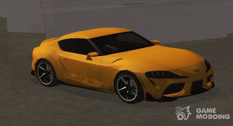 2019 Toyota Supra A90 (Low Poly) for GTA San Andreas