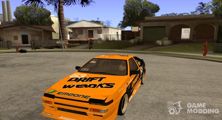 Toyota Corolla GT-S DriftWorks for GTA San Andreas