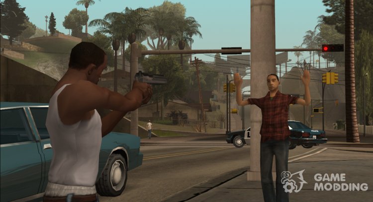 Gangster Crouch Fix для GTA San Andreas