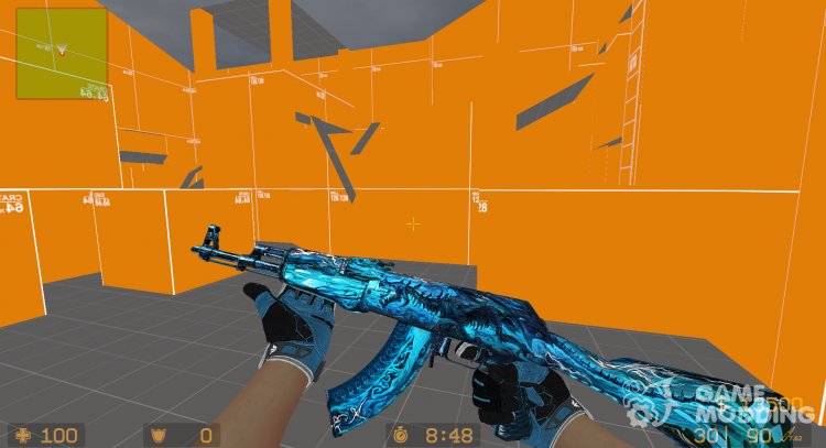 AK-47 Wyrm для Counter-Strike Source