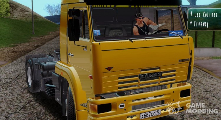 KAMAZ 5460 from movie Truckers 2 for GTA San Andreas