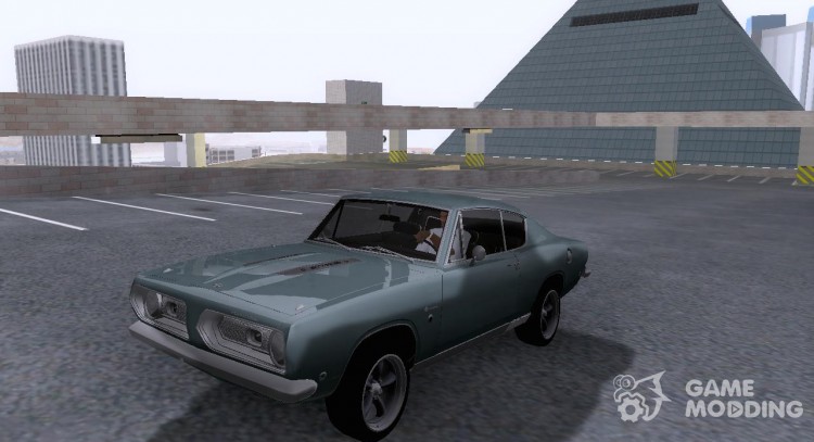 Plymouth Barracuda 1968 для GTA San Andreas