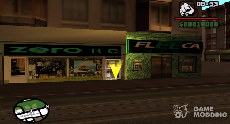 Новая текстура Zero RC для GTA San Andreas