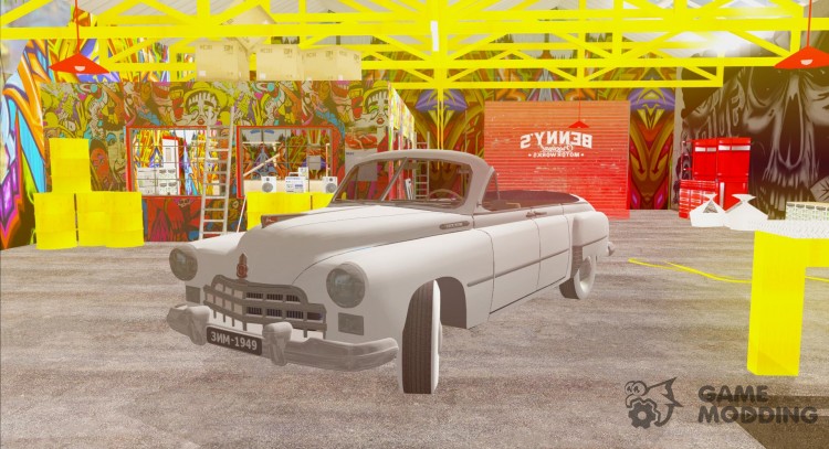 ГАЗ-12А ЗиМ Фаэтон 1949 для GTA San Andreas