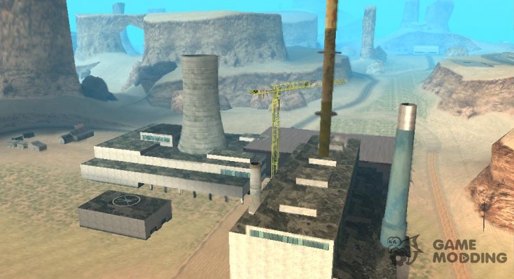 La central nuclear de chernóbil (beta) para GTA San Andreas