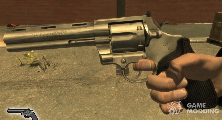 Revolver Colt Anaconda  for GTA 4