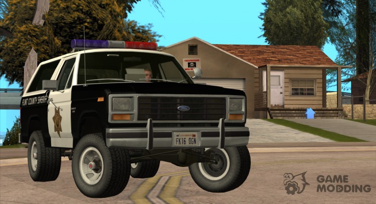 1982 Ford Bronco Police for GTA San Andreas