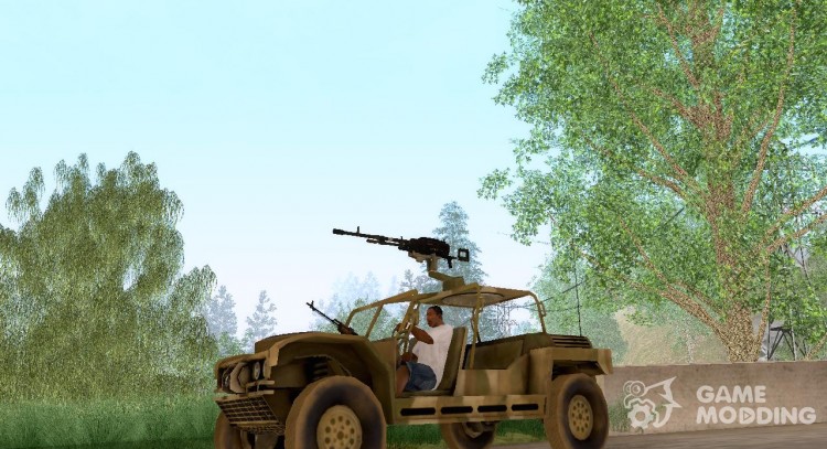 FAV Buggy из Battlefield 2 для GTA San Andreas