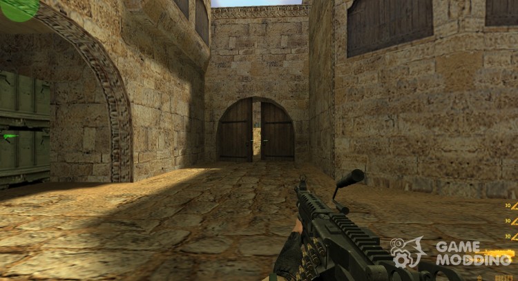 Schmung M249 en Флакк de animación para Counter Strike 1.6