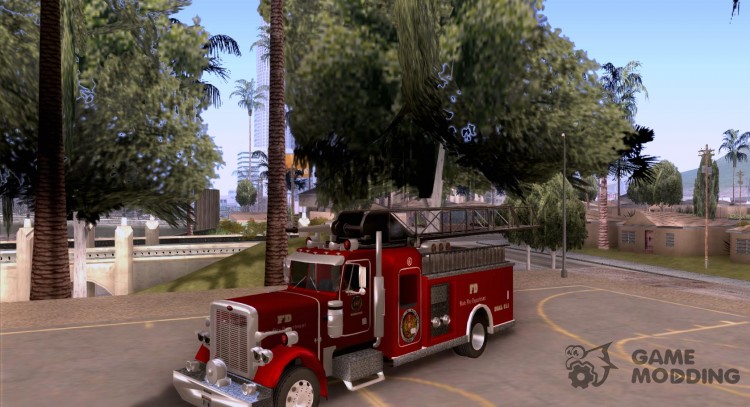 Peterbilt 379 Fire Truck ver. 1.0 for GTA San Andreas