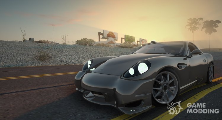 Panoz Esperante GTLM TT Black Revel para GTA San Andreas