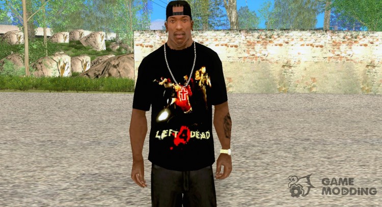 Camiseta De Left 4 Dead para GTA San Andreas