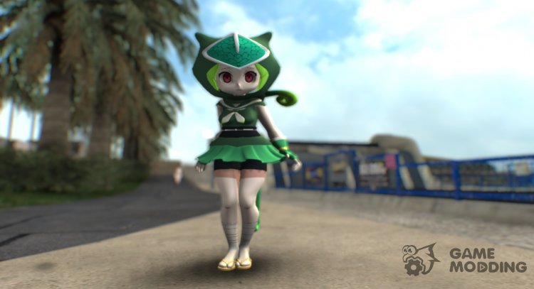 Kemono Friends Panther Chameleon for GTA San Andreas