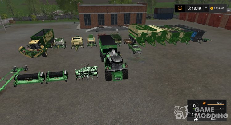 Krone PACK v.1 for Farming Simulator 2017